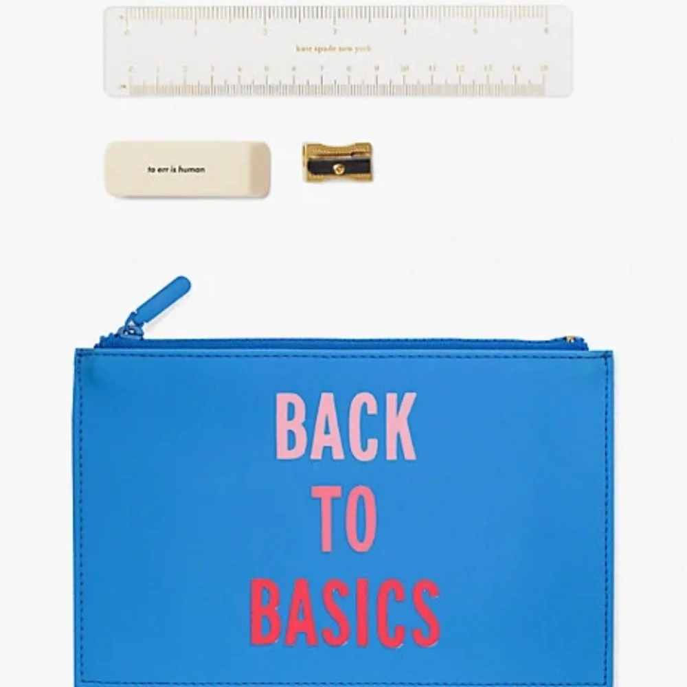 Back to the basic pencil pouch